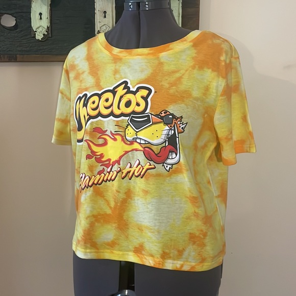 2/$30 Mad Engine Cheetos Flamin Hot T-Shirt Size Large - Picture 3 of 12